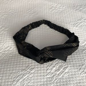 Black and Hold Headwrap